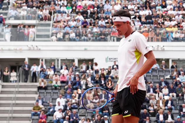 Daniel Altmaier of Germany during the match against Alexander Zverev of Germany at the Internazionali BNL d Italia 2026 tennis tournament at Foro Italico in Rome (Italy) on May, 8, 2026. AntoniettaxBaldassarre