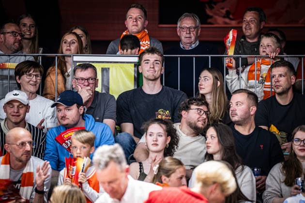 1. Basketball Bundesliga, easyCredit BBL, Saison 2025 2026, Herren, Hauptrunde, 33. Spieltag, 08.05.2026, RASTA Vechta - Rostock Seawolves Johann Grünloh während der Partie Vechta RASTA Dome Niedersachsen Deutschland