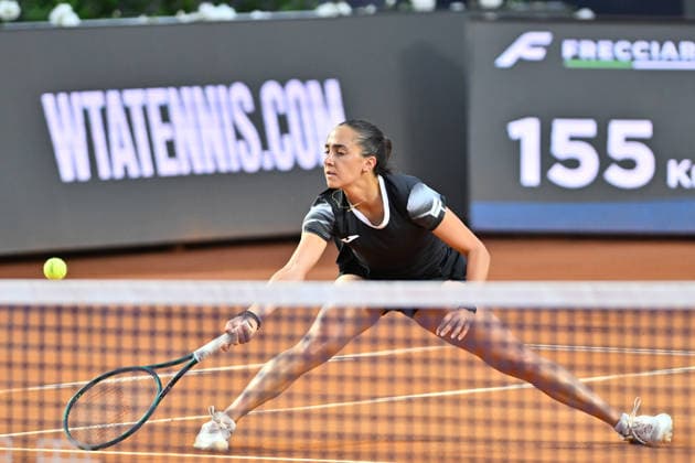 Foto IPP Cavaliere Emiliano. Roma 08 05 2026. Tennis Internazionali d Italia 2026. Nella foto: Noemi Basiletti. Italy Photo Press - World Copyright italy ITALY  Copyright: xR4924_italyphotopressx