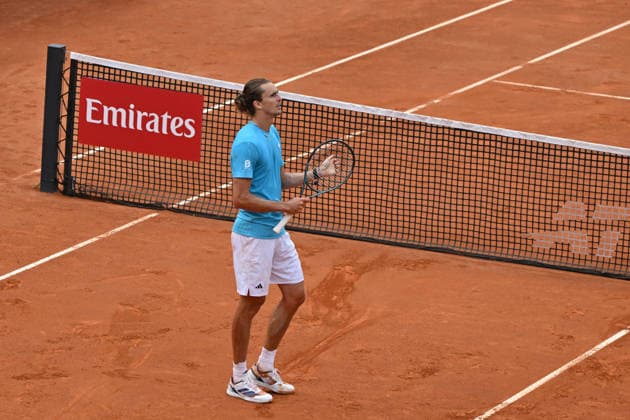 RECORD DATE NOT STATED 8th May 2026, Foro Italico, Rome, Italy; Italian Open Tennis, Day 5; Alexander Zverev GER AllShotLive