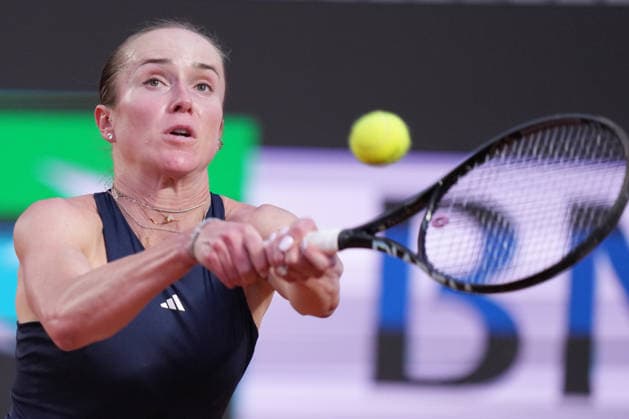 Elina Svitolina (UKR) during the match between Noemi Basiletti (ITA) vs Elina Svitolina (UKR) at the Italian Open in Rome, Friday, May 8, 2026. (Alfredo Falcone LaPresse)  Copyright: xAlfredoxFalcone LaPressex