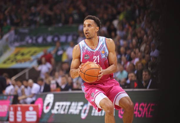 Joel Aminu Telekom Baskets Bonn vs. VET-CONCEPT Gladiators Trier 33. Speiltag - Saison 2025 26