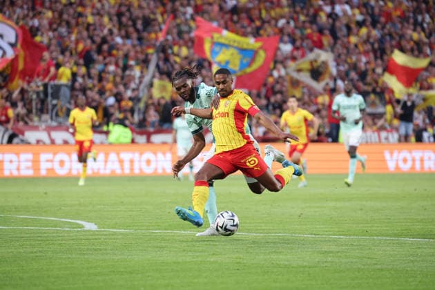 FOOTBALL : RC Lens vs FC Nantes - Ligue 1 J33 - 08 05 2026 Wesley SAÃD (RC Lens) lors du match RC Lens vs FC Nantes, Ligue 1 J33, stade Bollaert-Delelis, le 8 mai 2026 - photo Laurent Sanson PsnewZ  Copyright: xLaurentxSANSONx xPsnewZx