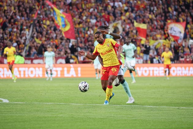 FOOTBALL : RC Lens vs FC Nantes - Ligue 1 J33 - 08 05 2026 Wesley SAÃD (RC Lens) lors du match RC Lens vs FC Nantes, Ligue 1 J33, stade Bollaert-Delelis, le 8 mai 2026 - photo Laurent Sanson PsnewZ  Copyright: xLaurentxSANSONx xPsnewZx