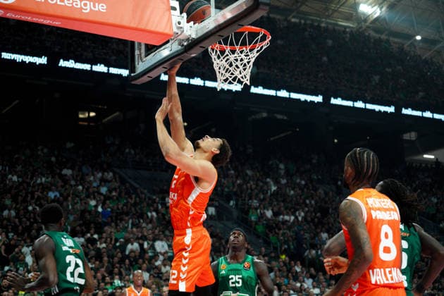May 8, 2026, Athens, Athens, Greece: NEAL SAKO during the EuroLeague Playoffs Game 4 between Panathinaikos and Valencia at Telekom Center Athens in Athens, Greece on May 8, 2026. EuroLeague Playoffs: Panathinaikos Vs Valencia  - ZUMAa226 20260508_zip_a226_004 Copyright: xGiorgosxArapekosx