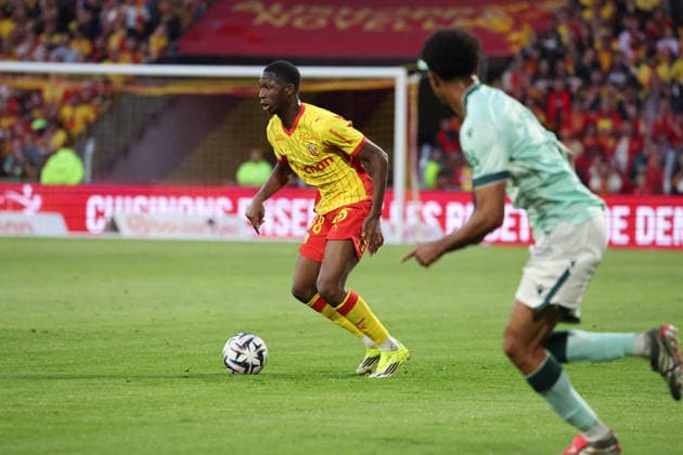 FOOTBALL : RC Lens vs FC Nantes - Ligue 1 J33 - 08 05 2026 Rayan FOFANA (RC Lens) lors du match RC Lens vs FC Nantes, Ligue 1 J33, stade Bollaert-Delelis, le 8 mai 2026 - photo Laurent Sanson PsnewZ  Copyright: xLaurentxSANSONx xPsnewZx