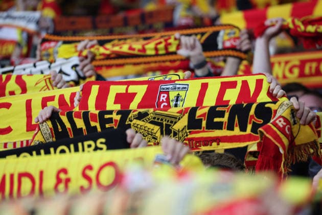 FOOTBALL : RC Lens vs FC Nantes - Ligue 1 J33 - 08 05 2026 Supporters de Lens lors du match RC Lens vs FC Nantes, Ligue 1 J33, stade Bollaert-Delelis, le 8 mai 2026 - photo Laurent Sanson PsnewZ  Copyright: xLaurentxSANSONx xPsnewZx