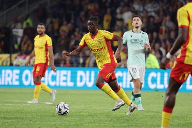 FOOTBALL : RC Lens vs FC Nantes - Ligue 1 J33 - 08 05 2026 Amadou HAIDARA (RC Lens) lors du match RC Lens vs FC Nantes, Ligue 1 J33, stade Bollaert-Delelis, le 8 mai 2026 - photo Laurent Sanson PsnewZ  Copyright: xLaurentxSANSONx xPsnewZx
