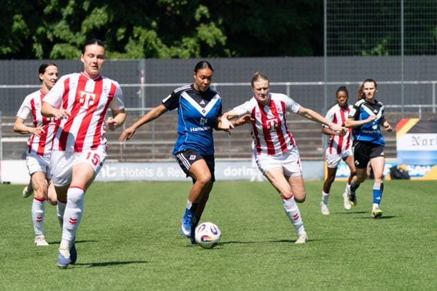 COLOGNE, GERMANY - MAY 09: during the Google Pixel Frauen-Bundesliga match between 1. FC Köln and Hamburger SV at Franz-Kremer-Stadion on May 9, 2026 in Cologne, Germany. (Photo by Qianru Zhang Press Photo) Copyright: xQianruxZhang SPPx Sportspressphoto_SPR142901