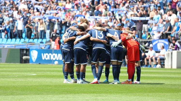 09.05.2026, xrekx, Fussball 2.Bundesliga, VfL Bochum - Hannover 96 v.l. Teamkreis VfL Bochum (DFL DFB REGULATIONS PROHIBIT ANY USE OF PHOTOGRAPHS as IMAGE SEQUENCES and or QUASI-VIDEO) Bochum