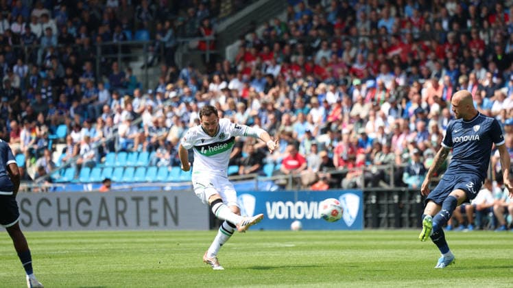09.05.2026, xrekx, Fussball 2.Bundesliga, VfL Bochum - Hannover 96 v.l. Boris Tomiak (Hannover 96) (DFL DFB REGULATIONS PROHIBIT ANY USE OF PHOTOGRAPHS as IMAGE SEQUENCES and or QUASI-VIDEO) Bochum