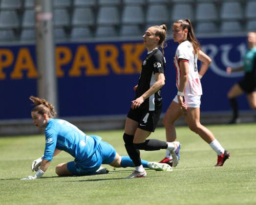 09.05.2026, DEU, Fussball, Frauen, Google Pixel Frauen-Bundesliga, 25. Spieltag, Saison 2025 2026, SC Freiburg vs. VfL Wolfsburg 1:0 für den SC Freiburg durch Selina Vobian (10, SC Freiburg) Freiburg i. Br. Dreisamstadion Baden-Württemberg Deutschland