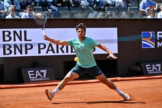 Foto IPP Cavaliere Emiliano. Roma 09 05 2026. Tennis Internazionali d Italia 2026. Nella foto: Miomir Kecmanovic. Italy Photo Press - World Copyright italy ITALY  Copyright: xR4924_italyphotopressx