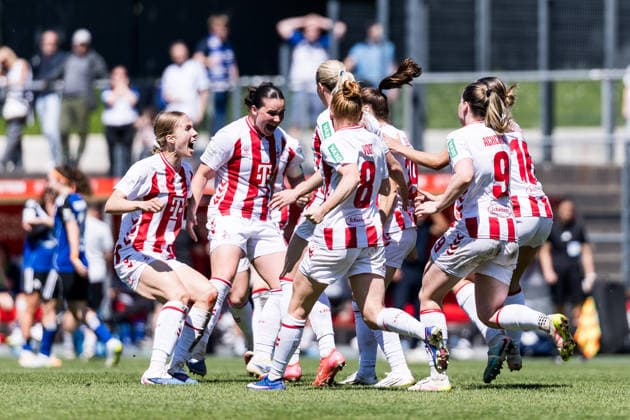 Google Pixel Frauen-Bundesliga, 1. FC Köln - Hamburger SV; 09.05.2026 Jubel zum 2:1 durch Dora Zeller (1. FC Köln, 19), Tor, Torjubel Google Pixel Frauen-Bundesliga, 1. FC Köln - Hamburger SV, Köln, Franz-Kremer-Stadion am 09.05.2026 DFB REGULATIONS PROHIBIT ANY USE OF PHOTOGRAPHS AS IMAGE SEQUENCES AND OR QUASI-VIDEO. Copyright: xBEAUTIFULxSPORTS Wunderlx