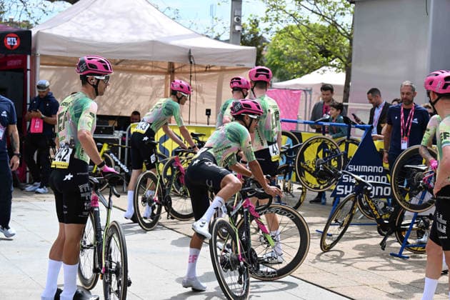 09-05-2026 Giro D italia; Tappa 02 Burgas - Veliko Tarnovo; 2026, Ef Education - Easypost; Burgas; 