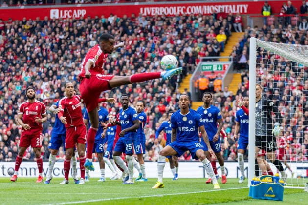 Football - FA Premier League - Liverpool FC v Chelsea FC LIVERPOOL, ENGLAND - Saturday, May 9, 2026: Liverpool s Alexander Isak during the FA Premier League match between Liverpool FC and Chelsea FC at Anfield. (Photo by David Rawcliffe Propaganda) LIVERPOOL Anfield MERSEYSIDE ENGLAND  Copyright: xDavidxRawcliffex P2026-05-09-Liverpool_Chelsea-84