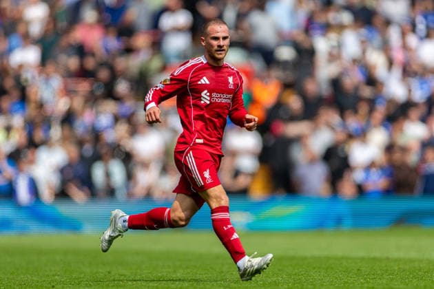 Football - FA Premier League - Liverpool FC v Chelsea FC LIVERPOOL, ENGLAND - Saturday, May 9, 2026: Liverpool s Alexis Mac Allister during the FA Premier League match between Liverpool FC and Chelsea FC at Anfield. (Photo by David Rawcliffe Propaganda) LIVERPOOL Anfield MERSEYSIDE ENGLAND  Copyright: xDavidxRawcliffex P2026-05-09-Liverpool_Chelsea-88