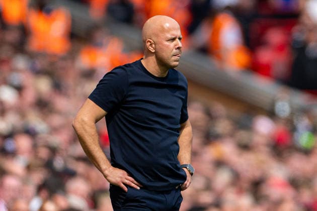 Football - FA Premier League - Liverpool FC v Chelsea FC LIVERPOOL, ENGLAND - Saturday, May 9, 2026: Liverpool s head coach Arne Slot during the FA Premier League match between Liverpool FC and Chelsea FC at Anfield. (Photo by David Rawcliffe Propaganda) LIVERPOOL Anfield MERSEYSIDE ENGLAND  Copyright: xDavidxRawcliffex P2026-05-09-Liverpool_Chelsea-91