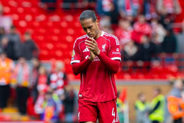 Football - FA Premier League - Liverpool FC v Chelsea FC LIVERPOOL, ENGLAND - Saturday, May 9, 2026: Liverpool s captain Virgil van Dijk after the FA Premier League match between Liverpool FC and Chelsea FC at Anfield. The game ended 1-1. (Photo by David Rawcliffe Propaganda) LIVERPOOL Anfield MERSEYSIDE ENGLAND  Copyright: xDavidxRawcliffex P2026-05-09-Liverpool_Chelsea-96