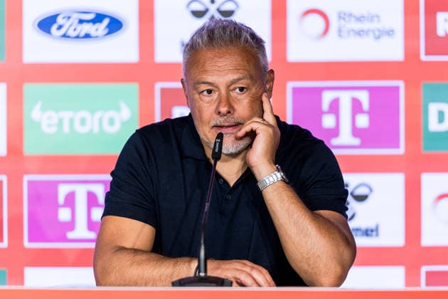 Google Pixel Frauen-Bundesliga, 1. FC Köln - Hamburger SV; 09.05.2026 Rodolfo Cardoso (Trainer Hamburger SV) während der Pressekonferenz Google Pixel Frauen-Bundesliga, 1. FC Köln - Hamburger SV, Köln, Franz-Kremer-Stadion am 09.05.2026 DFB REGULATIONS PROHIBIT ANY USE OF PHOTOGRAPHS AS IMAGE SEQUENCES AND OR QUASI-VIDEO. Copyright: xBEAUTIFULxSPORTS Wunderlx