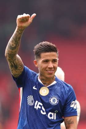 Enzo Fernandez of Chelsea Liverpool v Chelsea, Premier League, Football, Anfield, Liverpool , UK - 09 May 2026Liverpool Anfield United Kingdom EDITORIAL USE ONLY No use with unauthorised audio, video, data, fixture lists, club league logos or live services. Online in-match use limited to 120 images, no video emulation. No use in betting, games or single club league player publications.  Copyright: xRyanxBrowne Shutterstockx 16861683db