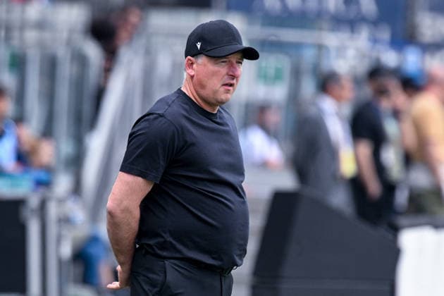 Udinese s coach Kosta Runjaic during the Serie A soccer match between Cagliari Calcio and Udinese at the Unipol Domus in Cagliari, Sardinia - Saturday 9th May. - Soccer  Copyright: xGianlucaxZuddas LaPressex