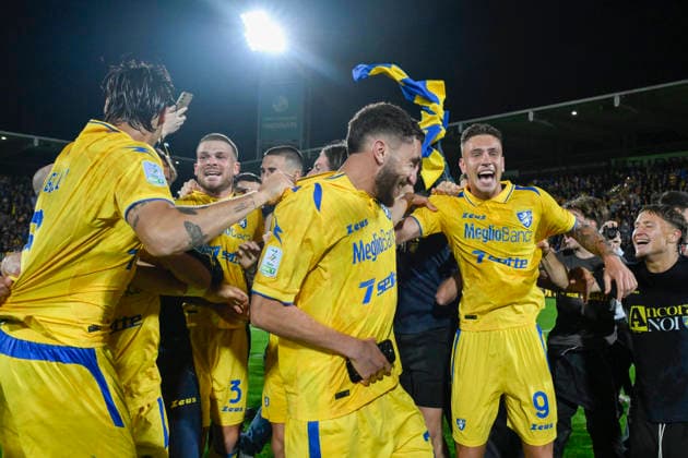 Frosinone s Antonio Raimondo during the Serie BKT soccer match between Frosinone and Mantova at the Frosinone™s Benito Stirpe stadium, Italy - Friday, May 08, 2026 - Soccer ( Photo by Fabrizio Corradetti LaPresse )  Copyright: xFabrizioxCorradetti LaPressex