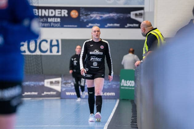 HSG Blomberg-Lippe (GER) vs. Thueringer HC (GER) Handball, 1. Handball Bundesliga Frauen, Halbfinale, Spiel 3, 9.5.2026, Saision 2025 2026, Blomberg Johanna Reichert (Thueringer HC, 29) beim Aufwaermen Blomberg Sporthalle an der Ulmenallee Deutschland