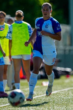 Schweiz: AXA Women s Super League 2025 26, FC Aarau Frauen vs GC Frauenfussball - Sportanlage Schachen, Aarau: Kayla Jay Mckenna (12 Grasshoppers) Copyright: xKjetilxWaberx