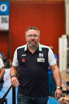 Szene mit Thomas Zeitz (999; Union Neckarsulm) Szene mit Thomas Zeitz (999; Sport-Union Neckarsulm)