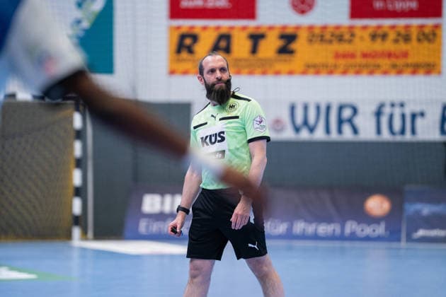 HSG Blomberg-Lippe (GER) vs. Thueringer HC (GER) Handball, 1. Handball Bundesliga Frauen, Halbfinale, Spiel 3, 9.5.2026, Saision 2025 2026, Blomberg Marcus Hurst (Schiedsrichter) Blomberg Sporthalle an der Ulmenallee Deutschland