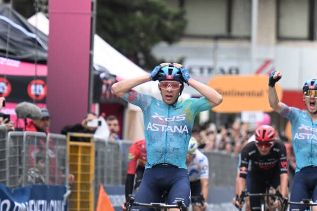 09-05-2026 Giro D italia; Tappa 02 Burgas - Veliko Tarnovo; 2026, Xds - Astana; Silva, Guilermo Thomas; Veliko Tarnovo; 