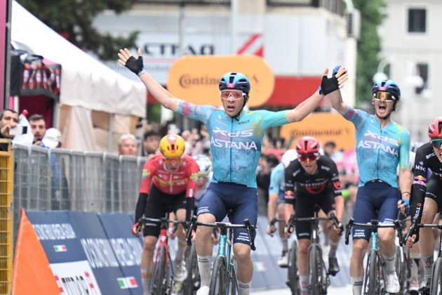 09-05-2026 Giro D italia; Tappa 02 Burgas - Veliko Tarnovo; 2026, Xds - Astana; Silva, Guilermo Thomas; Veliko Tarnovo; 