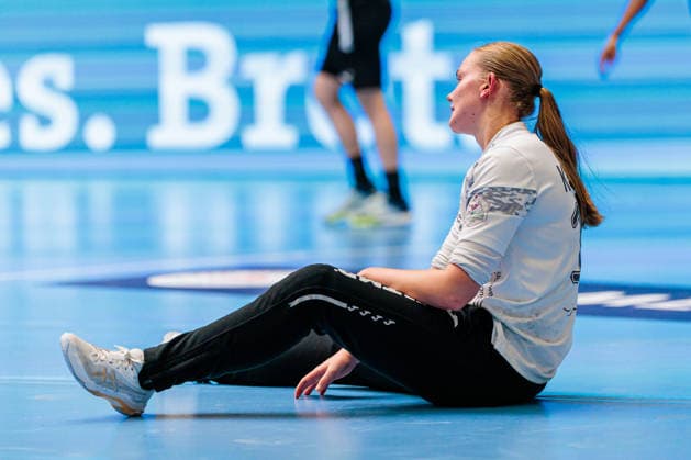 Lara Kuske (Thueringer HC, 11) GER, HSG Blomberg-Lippe vs. Thueringer HC, Handball, 1. Bundesliga Frauen, Play-Offs, Halbfinale, Spiel 3, 09.05.2026 GER, HSG Blomberg-Lippe vs. Thueringer HC, Handball, 1. Bundesliga Frauen, Play-Offs, Halbfinale, Spiel 3, 09.05.2026 Blomberg Copyright: xEibner-Pressefoto JanxRollingerx EP_JSK