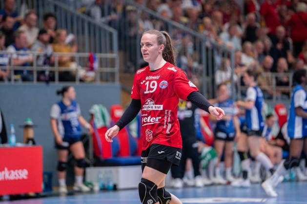 HSG Blomberg-Lippe (GER) vs. Thueringer HC (GER) Handball, 1. Handball Bundesliga Frauen, Halbfinale, Spiel 3, 9.5.2026, Saision 2025 2026, Blomberg Luca Farago (Thueringer HC, 19) Blomberg Sporthalle an der Ulmenallee Deutschland