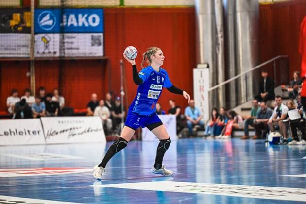 Szene mit Annefleur Bruggeman (11; Union Neckarsulm) Szene mit Annefleur Bruggeman (11; Sport-Union Neckarsulm)