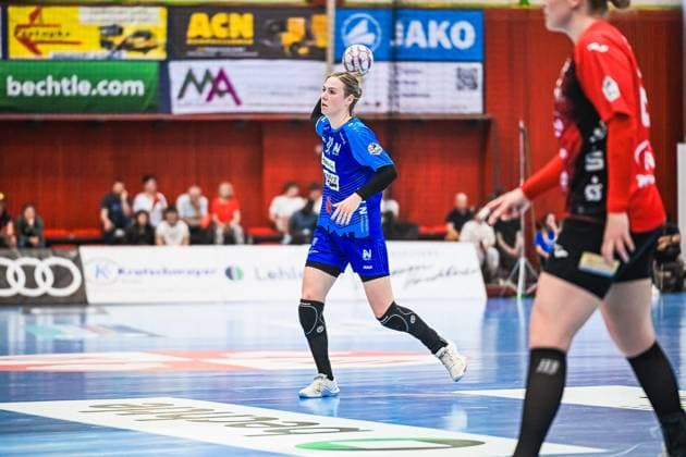 Szene mit Annefleur Bruggeman (11; Union Neckarsulm) Szene mit Annefleur Bruggeman (11; Sport-Union Neckarsulm)