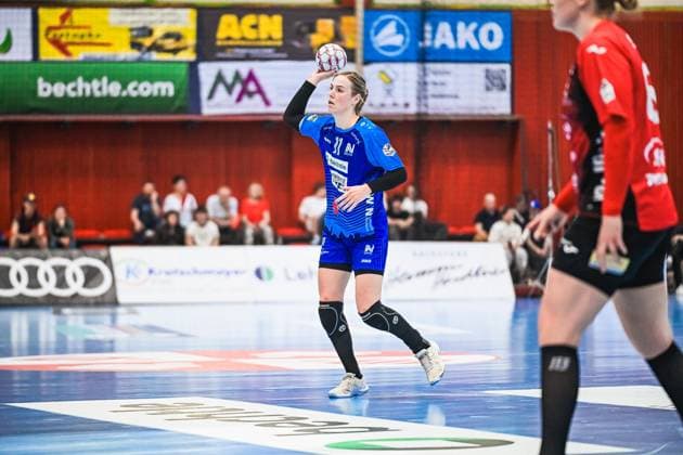 Szene mit Annefleur Bruggeman (11; Union Neckarsulm) Szene mit Annefleur Bruggeman (11; Sport-Union Neckarsulm)