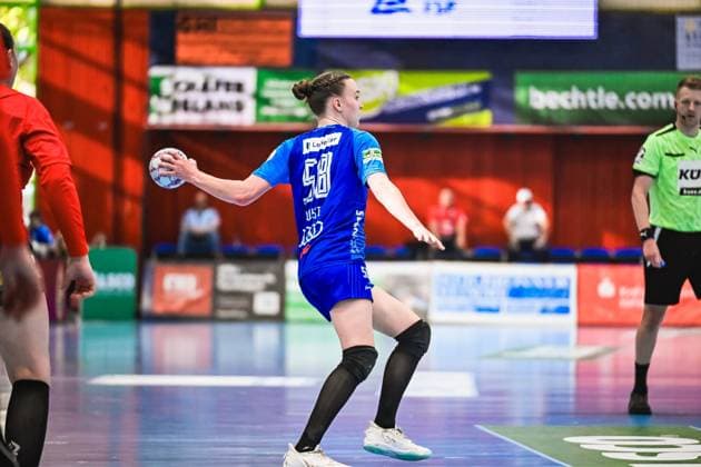 Szene mit Lilli Holste (58; Union Neckarsulm) Szene mit Lilli Holste (58; Sport-Union Neckarsulm)