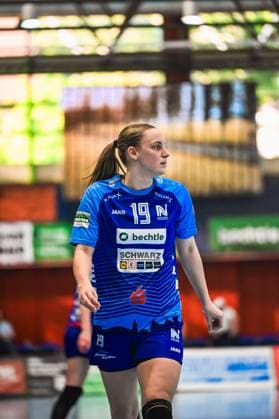 Szene mit Iva van der Linden (19; Union Neckarsulm) Szene mit Iva van der Linden (19; Sport-Union Neckarsulm)