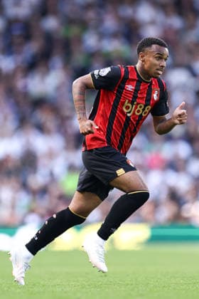 Fulham v Bournemouth 09 May 2026, London - Premier League Football - Fulham v Bournemouth - Junior Kroupi of Bournemouth - Photo: Jacques Feeney Offside. London UK Copyright: xJacquesxFeeneyx xOffsidexOffside