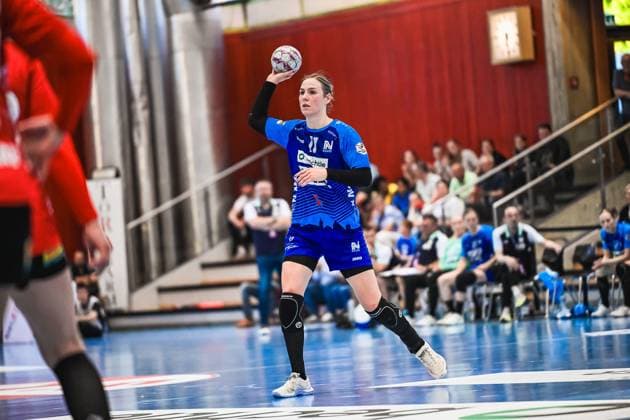 Szene mit Annefleur Bruggeman (11; Union Neckarsulm) Szene mit Annefleur Bruggeman (11; Sport-Union Neckarsulm)