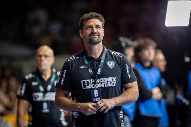 DAIKIN HBL: SG Flensburg-Handewitt vs TBV Lemgo Lippe; 09.05.26 Florian Kehrmann (Trainer VfL Gummersbach) DAIKIN HBL: SG Flensburg-Handewitt vs TBV Lemgo Lippe, GP JOULE Arena am 09.05.26 Copyright: xBEAUTIFULxSPORTS MarioxM.xKobergx