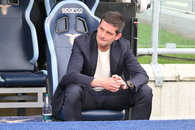 IPA84520901 - Cristian Chivu head coach of FC Inter during the match of 38th day of the Serie A Championship between S.S. Lazio and F.C. Inter at the Olimpico Stadium on May 9, 2026 in Rome, Italy. during SS Lazio vs Inter - FC Internazionale, Italian soccer Serie A match in Rome, Italy, May 09 2026  Copyright: xRobertoxRamaccia IPAxSportx xx 84520901