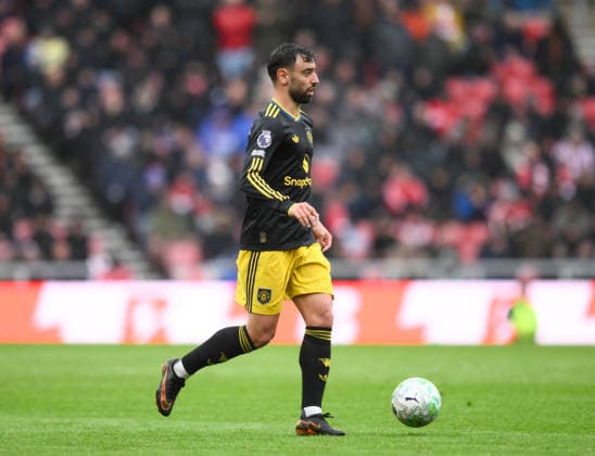 Bruno Fernandes of Manchester United, ManU during the Premier League 2025 26 League match between Sunderland and Manchester United at Stadium of Light on May 9th, 2026 in Sunderland, England. Copyright: xRichardxLee SportsxPressxPhotox Sportspressphoto_SPR143269