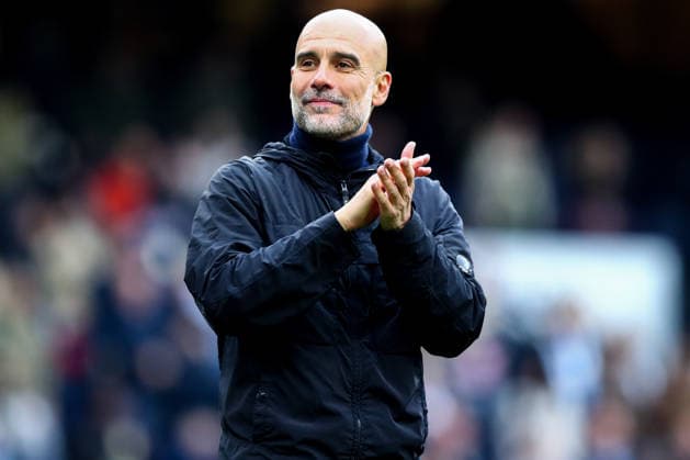 Premier League: Manchester City v Brentford Josep Guardiola manager of Manchester City claps fans after 3-0 win after the Premier League match Manchester City vs Brentford at The City in the Community Etihad Stadium, Manchester, United Kingdom on 09 May 2026 (Photo by Jorge Horsted News Images) Manchester The City in the Community Etihad Stadium Greater Manchester United, ManU Kingdom Copyright: xJorgexHorsted NewsxImagesx