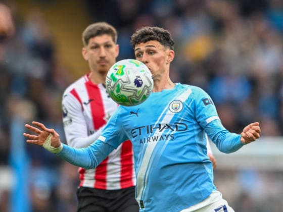 Manchester City v Brentford Premier League Phil Foden of Manchester City during the Premier League match at the Etihad Stadium, Manchester 09 05 2026 UK Newspapers OUT Copyright: xKarlxVallantinex FIL-23409-0058