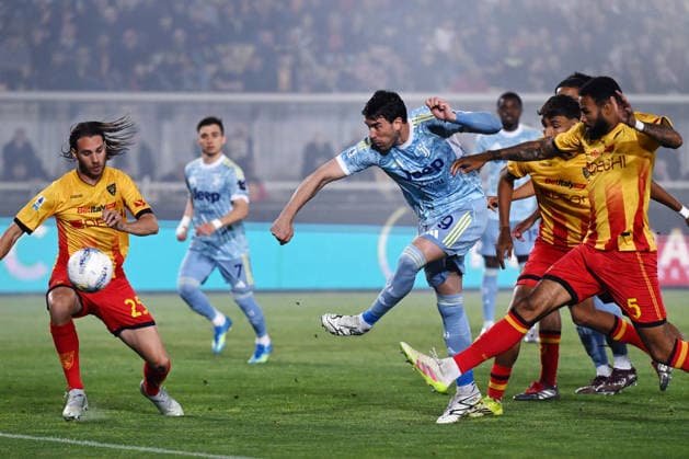 Ci Lecce 09 05 2026 - campionato di calcio serie A Lecce-Juventus foto Carmelo Imbesi Image nella foto: gol Dusan Vlahovic 
