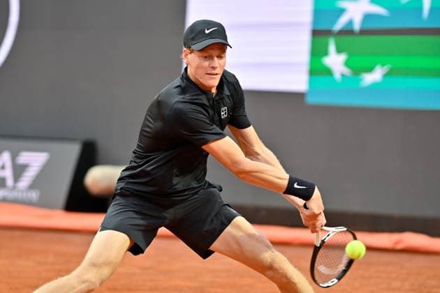 Foto IPP Cavaliere Emiliano. Roma 09 05 2026. Tennis Internazionali d Italia 2026. Nella foto: Jannik Sinner. Italy Photo Press - World Copyright italy ITALY  Copyright: xR4924_italyphotopressx
