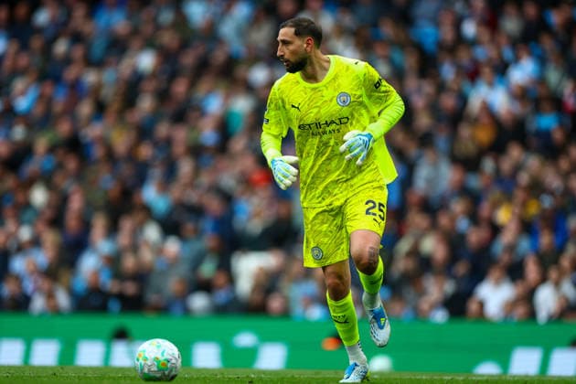 9th May 2026; Etihad Stadium, Manchester, Lancashire, England; Premier League Football, Manchester City versus Brentford; Goalkeeper Gianluigi Donnarumma of Manchester City RogerxEvans